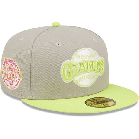 Buy Men's New Era Gray/Green San Francisco Giants 1984 MLB All-Star ...