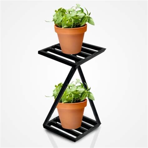 Amazon Brand - Umi EcoSun Plant Stand for Outdoor Balcony & Indoor ...
