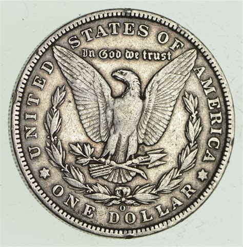 W@W Early 1881 Morgan Silver Dollar - 90% US Coin - Nice Coin ...