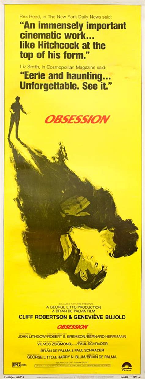 Image result for Obsession Poster