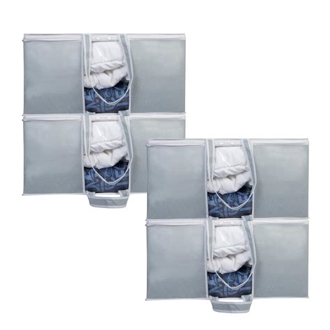 HomeStrap Underbed Rectangular Storage Bag/Organizer/Blanket Cover with ...