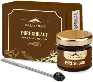 Rasayanam Pure Original Himalayan Shilajit/Shilajeet Resin 20g ...