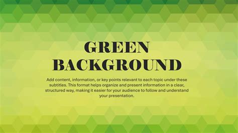 Ppt Background Green 的图像结果
