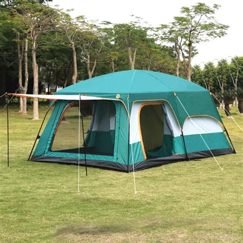 Nasmodo Polyester 8 Person Camping Tent For Adults Waterproof Outdoor ...