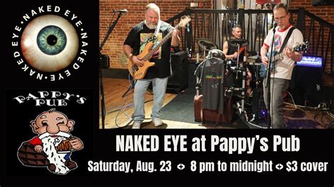 Naked Eye rocks Pappys Pub, Pappy's Pub, Waynesboro, 23 August 2025 ...