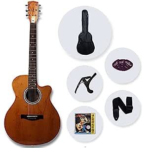 SIGNATURE SOLE SIGNATURE"G-202" SEMI ACOUSTIC GUITAR WITH COVER BAG ...