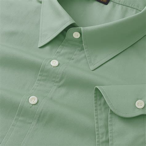 Emerald Color Pure Cotton Shirt For Men – Allen Carl