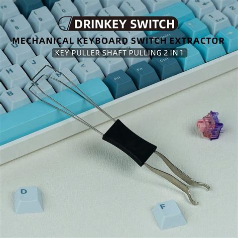 Herramienta de 2 en 1 para reemplazar interruptores y teclas de teclado ...