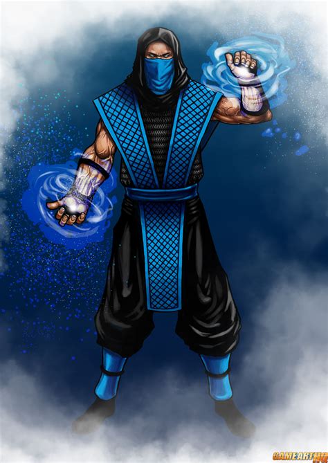 MK Art Tribute: Sub Zero from Mortal Kombat | Game-Art-HQ