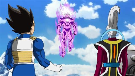 Goku transforms into Infinity Omni in front of Vegeta to defeat the ...