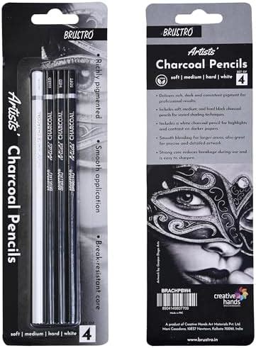 Staedtler Mars Lumograph 100G6 Soft Grades 8B-Hb Pencil (Tin Of 6 ...