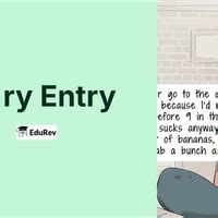 PPT Diary Entry - English Grammar for Class 6 PDF Download
