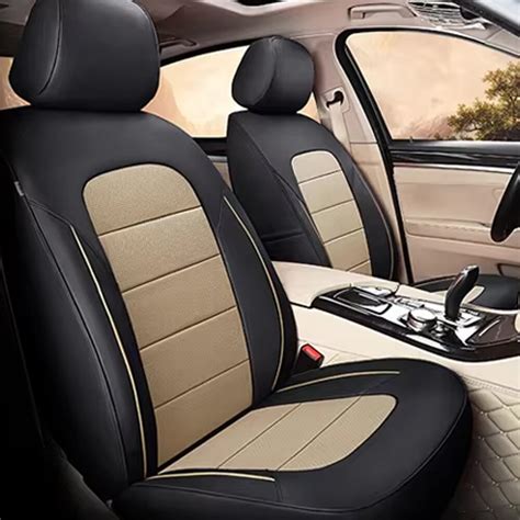 Car Seat Cover in Black Beige -Pegasus Premium, Delhi
