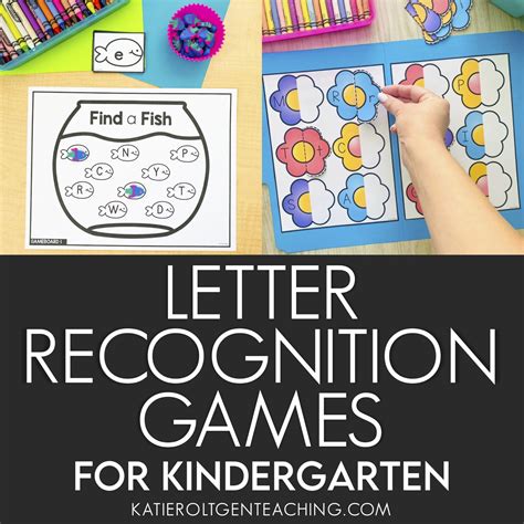 Fun Letter Recognition Games for Kindergarten - Katie Roltgen Teaching