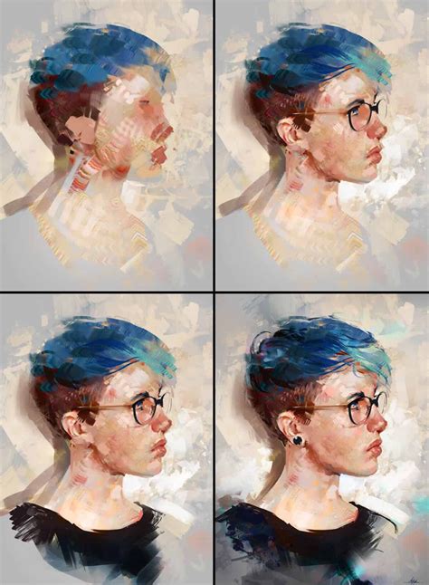 Digital Painting Portrait Tutorial 的图像结果