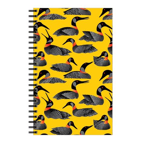 Common Loon of Canada - Yellow Notebook | Shutterfly