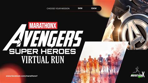 MarathonX - THE AVENGERS SUPER HEROES VIRTUAL RUN 2026, Online event ...