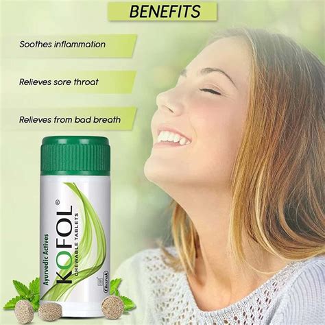 Buy KOFOL CHEWABLE TABLETS 3 X 60 T Online & Get Upto 60% OFF at PharmEasy