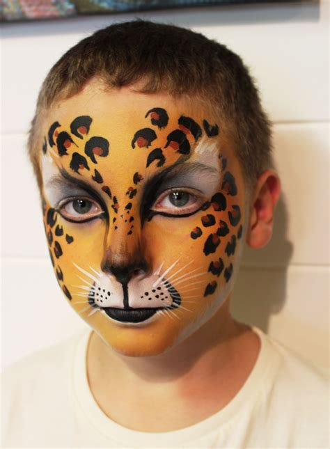 Kids Leopard Face Paint