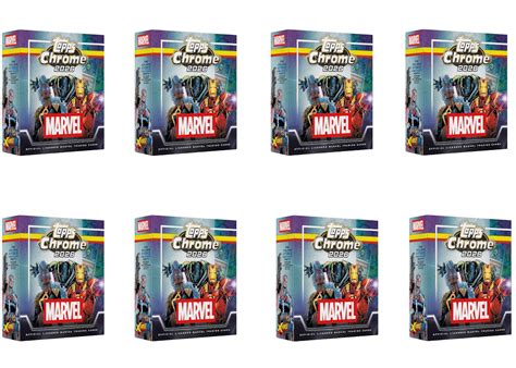2026 TOPPS NEON MARVEL HOBBY BOX 8X LOT