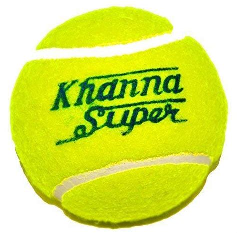 Khanna Super Cricket Tennis Ball (Pack of 6 Pieces) Green : Amazon.in ...