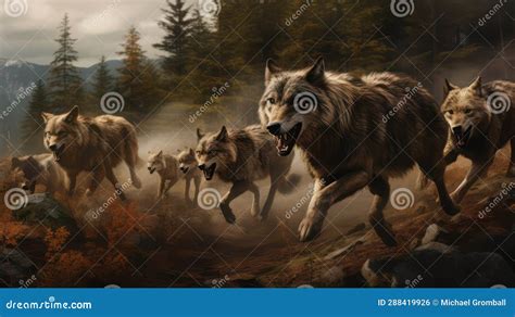 Image result for Wolves Chasing Things