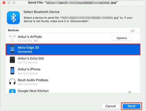 Android File Transfer via Bluetooth 的图像结果