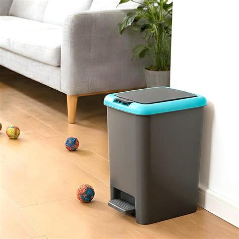 Kuber Industries 7 Ltr Spring Lock Dustbin for Kitchen & Home with ...