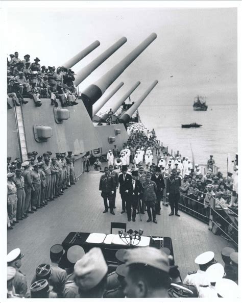 Why the US Made the Japanese Surrender Aboard the USS Missouri (BB-63 ...