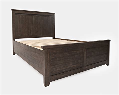 Jofran - Madison County Queen Panel Bed in Barnood - 1700B-QPHB-QPFB-QRS