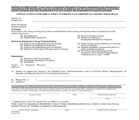 Workers Comp Exemption Form Florida - Printable Multiplication Tables
