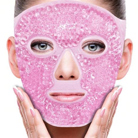 ZNÖCUETÖD Cold Face Eye Mask Ice Pack Reduce Facial Puff, Dark Circles ...