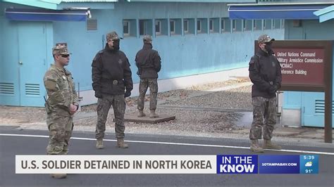 US soldier flees to North Korea while facing disciplinary action | wtsp.com