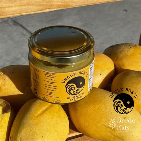Wildcrafted Sea Moss Gel Mango Blend – Berde Eats - Vegan Grocery