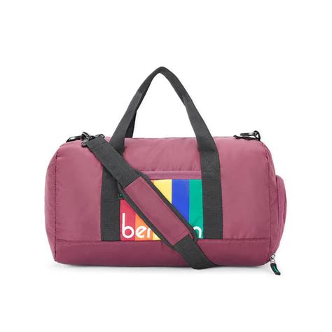 United Colors of Benetton Billiard Gym Bag Wine – Brand27