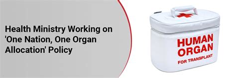 Health Ministry Working on 'One Nation, One Organ Allocation' Policy