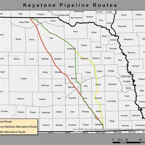Keystone Pipeline Map North Dakota - Storymapjs A Map Of Keystone Xl ...