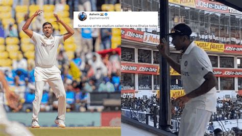 After Ashwin's 'Anna Bhaiya' tweet; fan identifies herself, post video ...