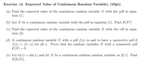Image result for Expected Value Continuous Random Variable