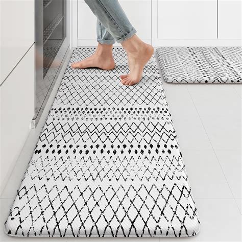 Amazon.com: KIMODE Kitchen Mats 2PCS,Cushioned Anti Fatigue Kitchen ...