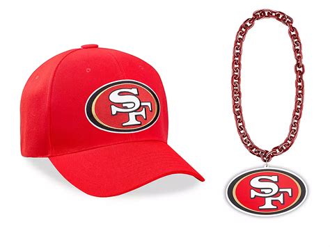 Giant NFL Fan Combo - San Francisco 49ers S-26031SFF - Uline