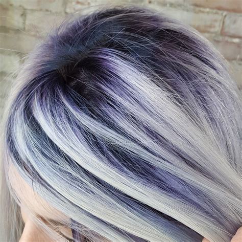Pin by Super Gay Gnomes on hair colors | Grey hair color, Silver blue ...
