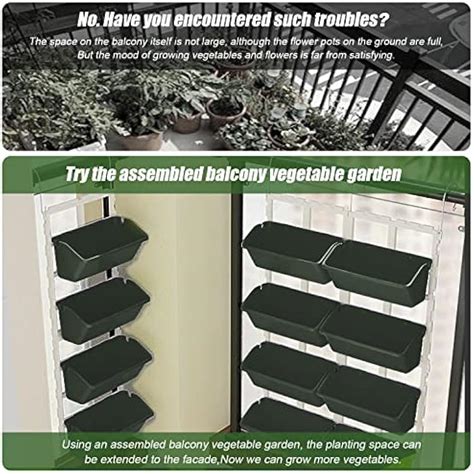 Kaibrite 8 Pockets Vertical Garden Wall Planter Raised Beds India | Ubuy