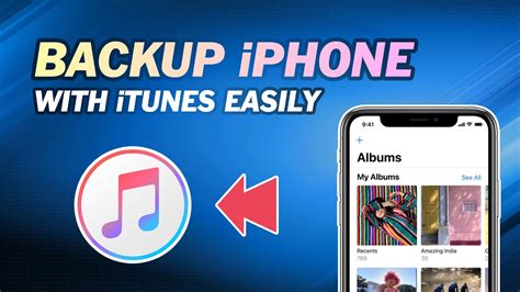 How to Backup iPhone to Computer Using iTunes 的图像结果