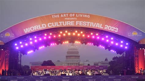 Art Of Living's World Culture Festival 2023 At Washington Witnessed ...