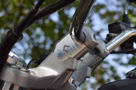 REACH - Inclined Handlebar Riser for Honda H'ness/RS/New CB 350 - ON B ...