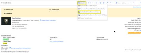 Deduction After Payroll locked For Invoiced & Hold Salary : StaffingGo ...