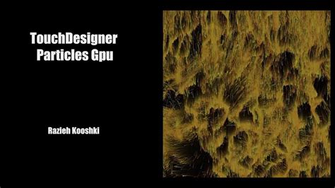 Image result for Kinect Particle TouchDesigner Effect