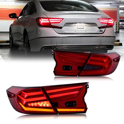 Buy inginuity timeLED Tail Lights For Honda Accord 10th Gen 2018 2019 ...