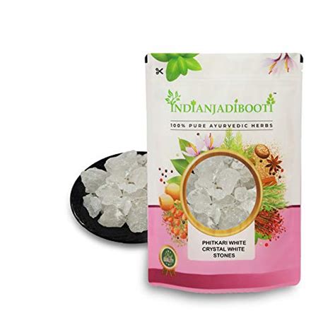 IndianJadiBooti White Fitkari Phitkari Alum, 400 Grams Pack : Amazon.in ...